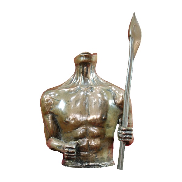 African Warrior Sculpture for Sale