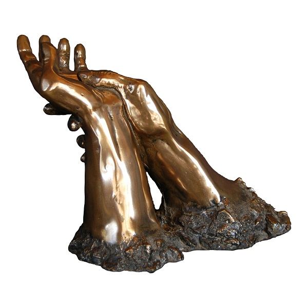 Helping Hands Sculpture for Sale