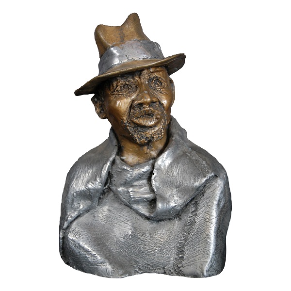 Madala: African Old Man Sculpture for Sale