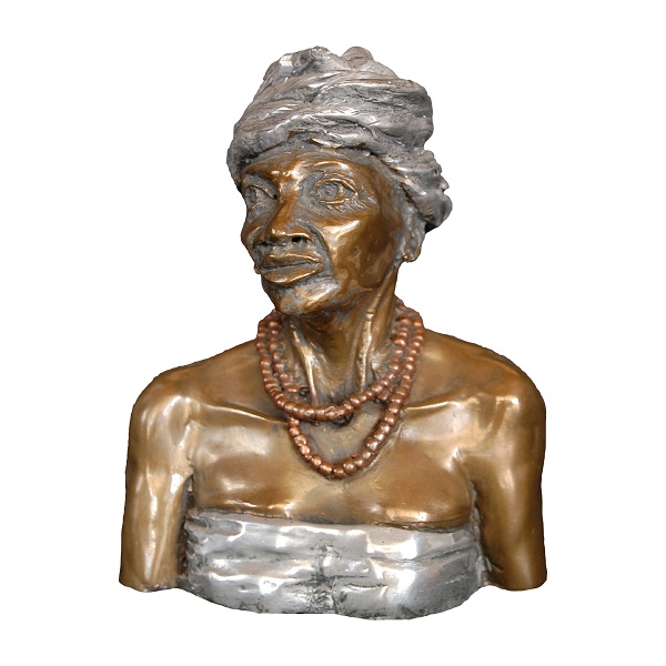 Magogo: African Old Woman Sculpture for Sale