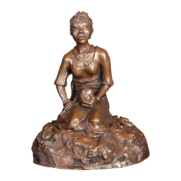 Sangoma (Traditional Healer) Statue for Sale