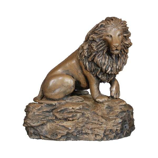 Sitting Lion Sculpture for Sale