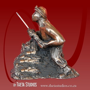 Mini Miner Sculpture Mini Miner Sculpture for Sale